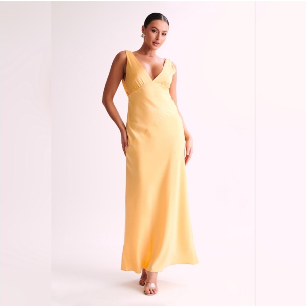 Meshki Yellow Maxi Dress